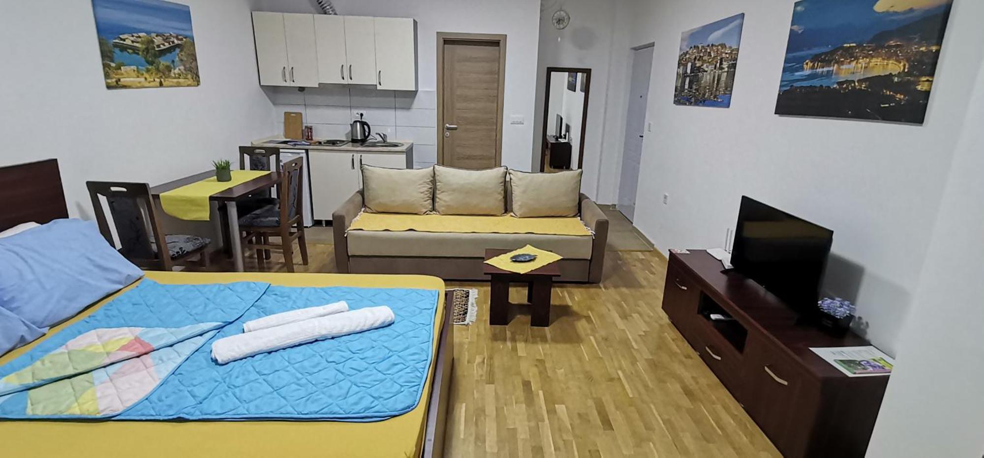 Center Apartment Delfina Ohri Oda fotoğraf